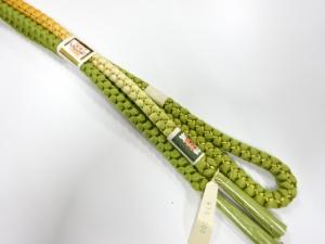 未使用品　正絹　手組帯締め